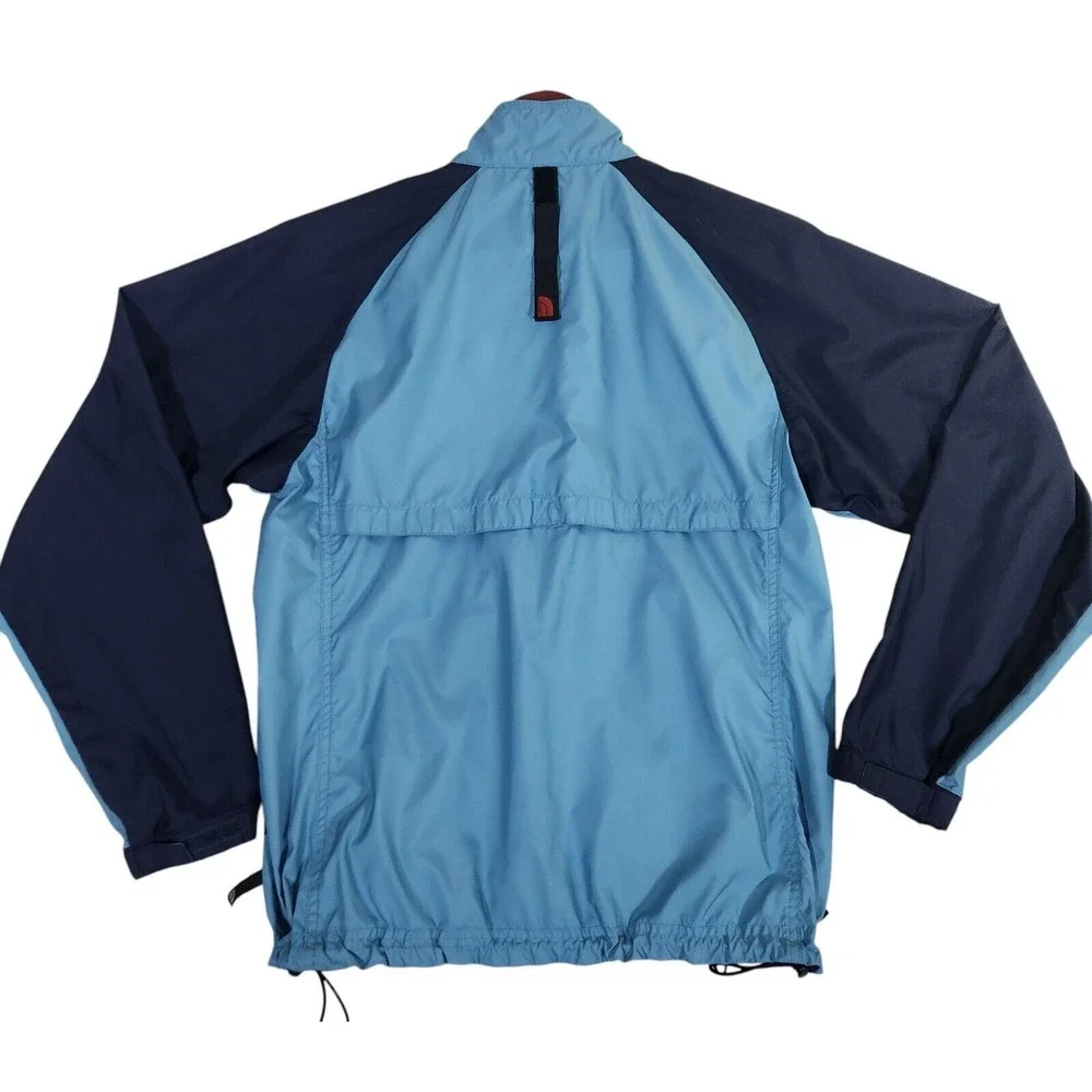 The North Face Windbreaker Women's Medium Blue Lightweight Jacket